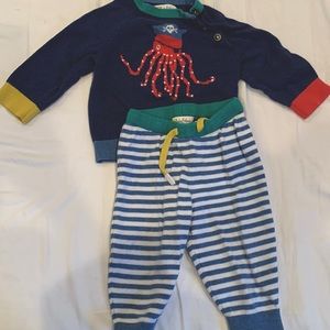 Baby boden matching sweater set 3-6 months
